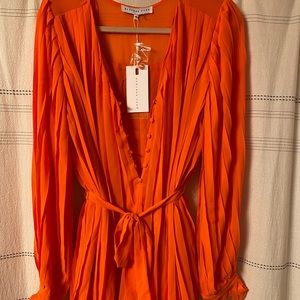 Vici Neon Orange Romper